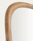 Specchio Alura in legno di teak 158 x 61 cm
