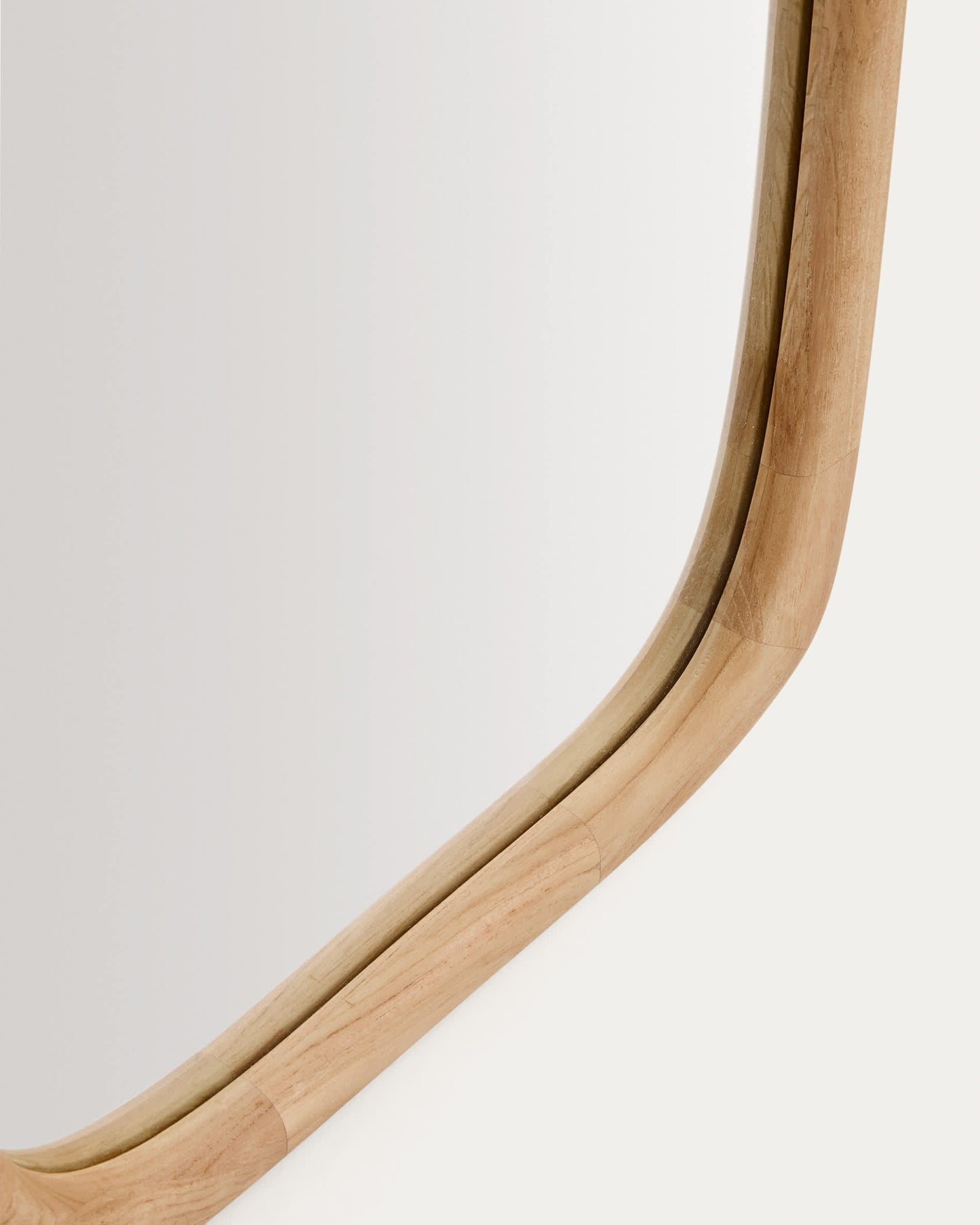 Specchio Alura in legno di teak 158 x 61 cm