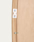 Specchio Alura in legno di teak 158 x 61 cm