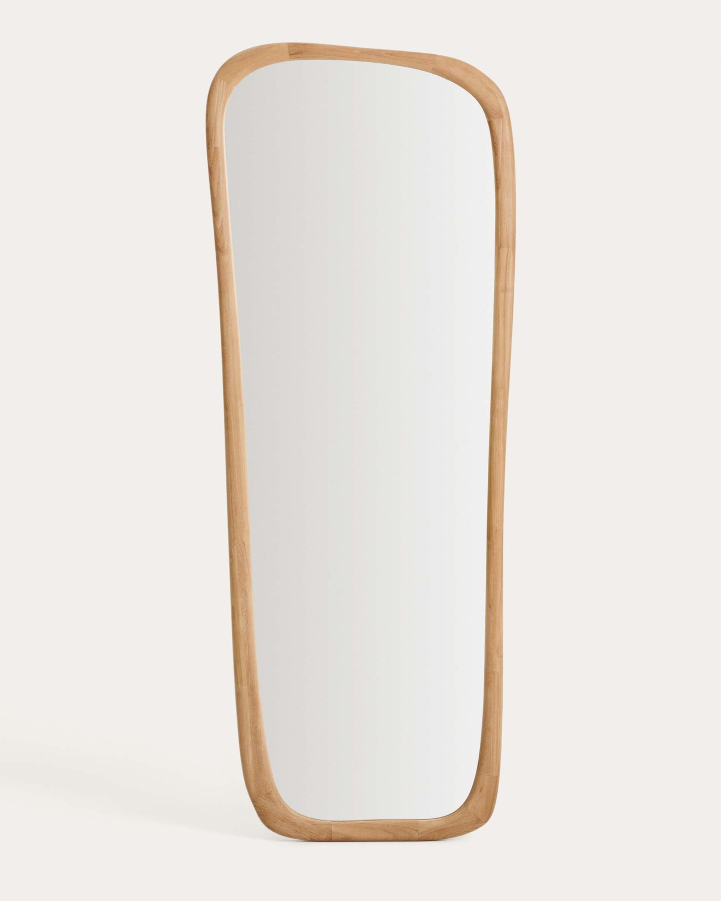 Specchio Alura in legno di teak 158 x 61 cm