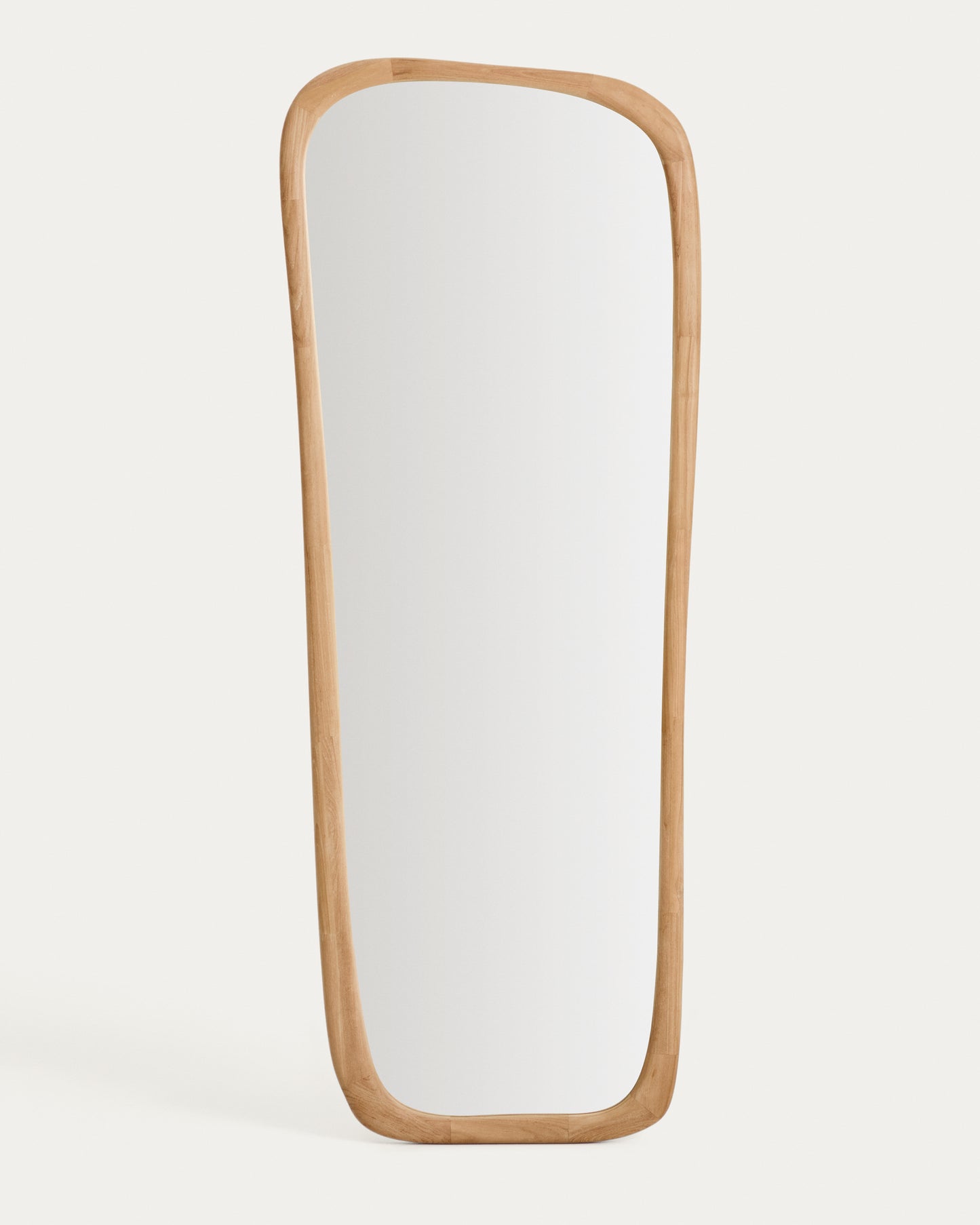 Specchio Alura in legno di teak 158 x 61 cm
