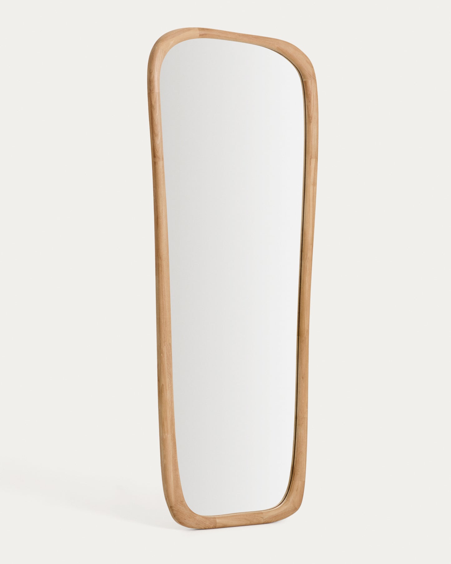 Specchio Alura in legno di teak 158 x 61 cm