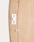 Specchio Alura in legno di teak 94,6 x 192,1 cm