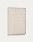 Quadro Maha bianco con linea verticale 52 x 72 cm