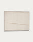Quadro Maha bianco con linea verticale 52 x 72 cm