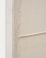 Quadro Maha bianco con linea orizzontale 110 x 220 cm