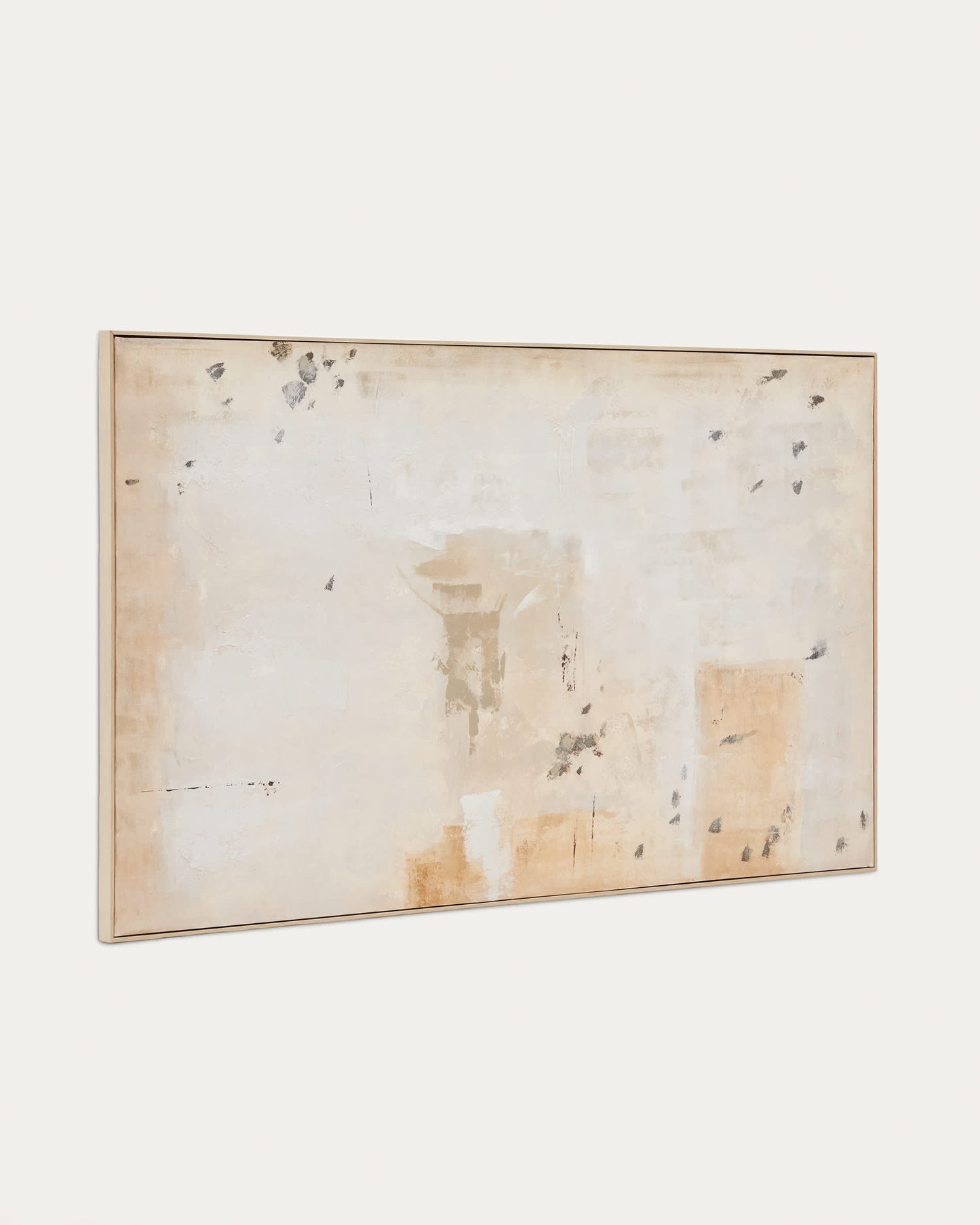 Quadro astratto Silpa beige scuro 200 x 120 cm