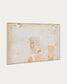 Quadro astratto Silpa beige scuro 200 x 120 cm