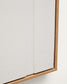 Quadro Sefri bianco con forme geometriche rette 60 x 90 cm