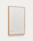 Quadro Sefri bianco con forme geometriche circolari 60 x 90 cm