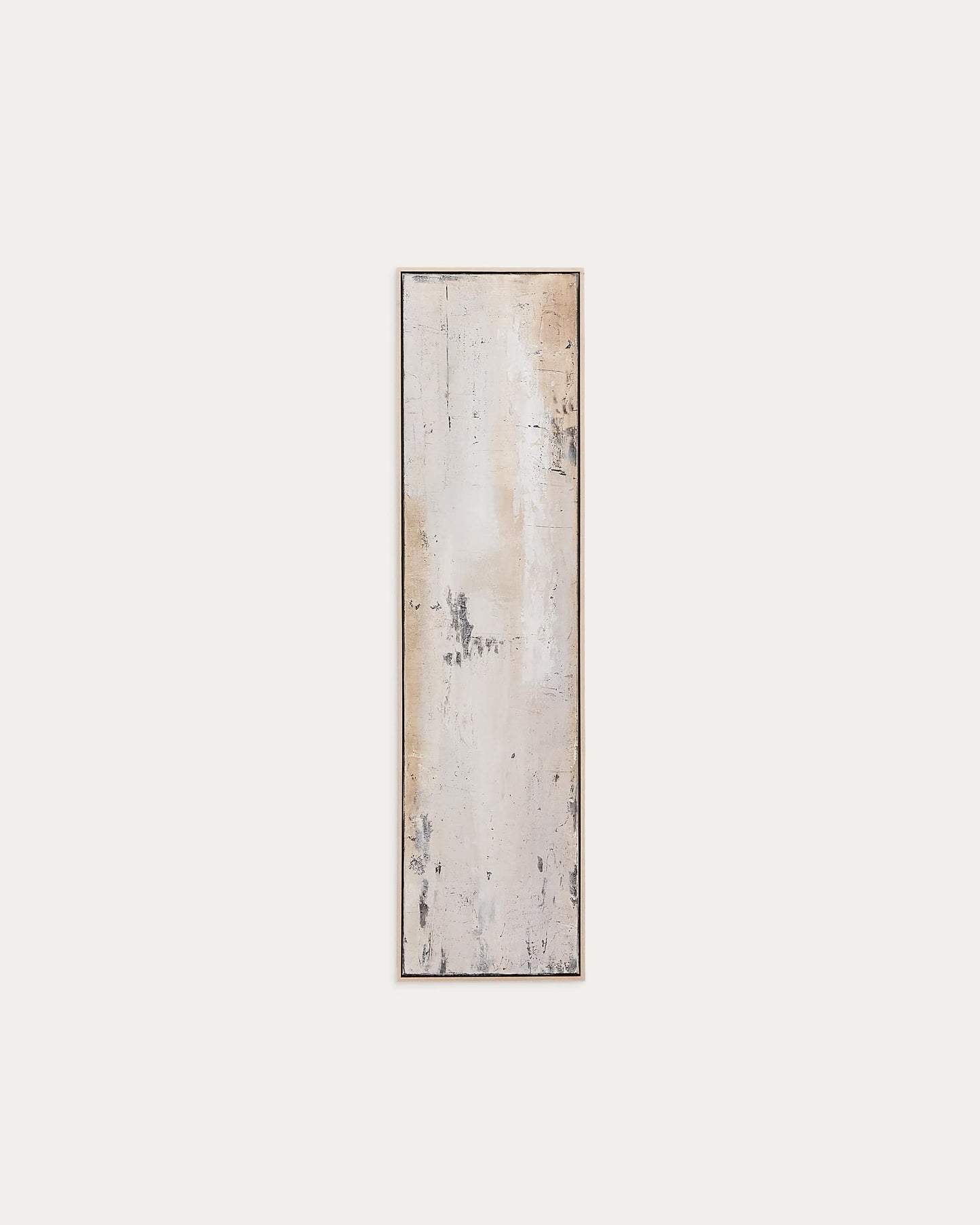 Quadro astratto Seinar grigio 122 x 32 cm