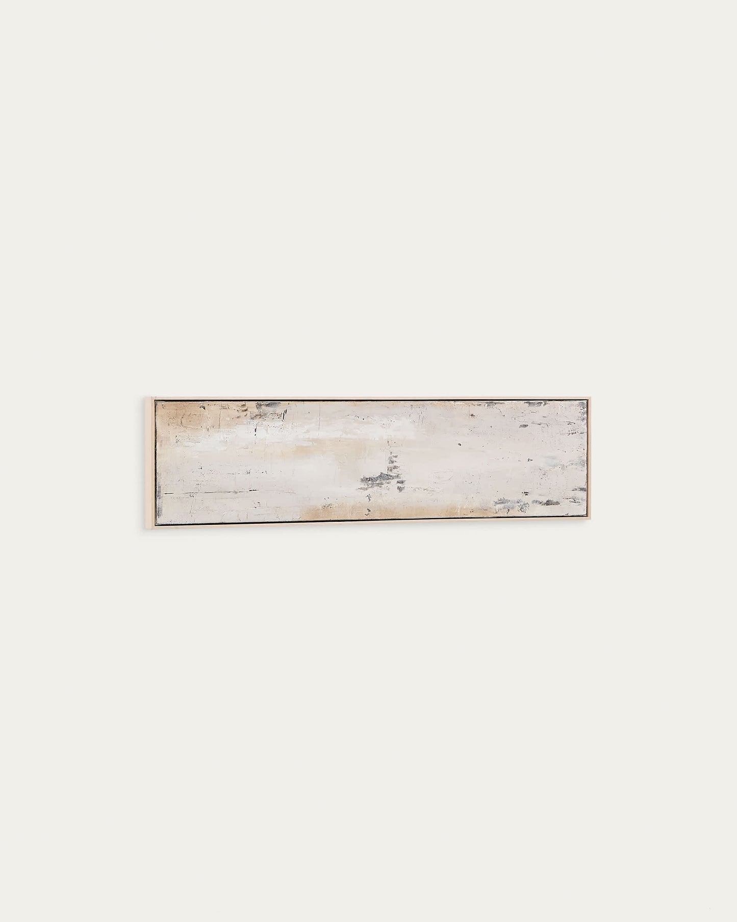 Quadro astratto Seinar grigio 122 x 32 cm