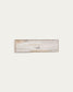 Quadro astratto Seinar grigio 122 x 32 cm