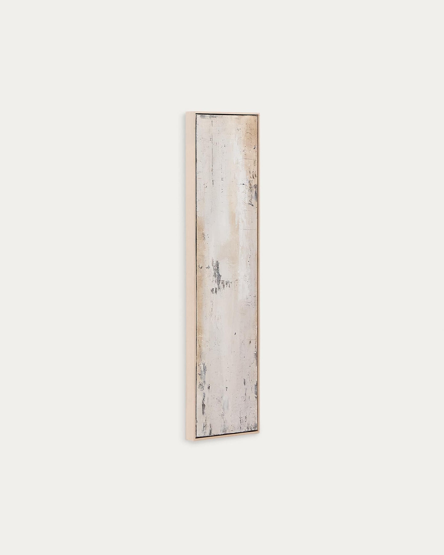 Quadro astratto Seinar grigio 122 x 32 cm