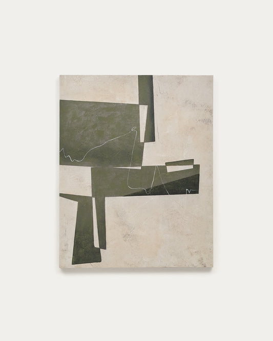 Quadro Fida verde 118 x 94 cm