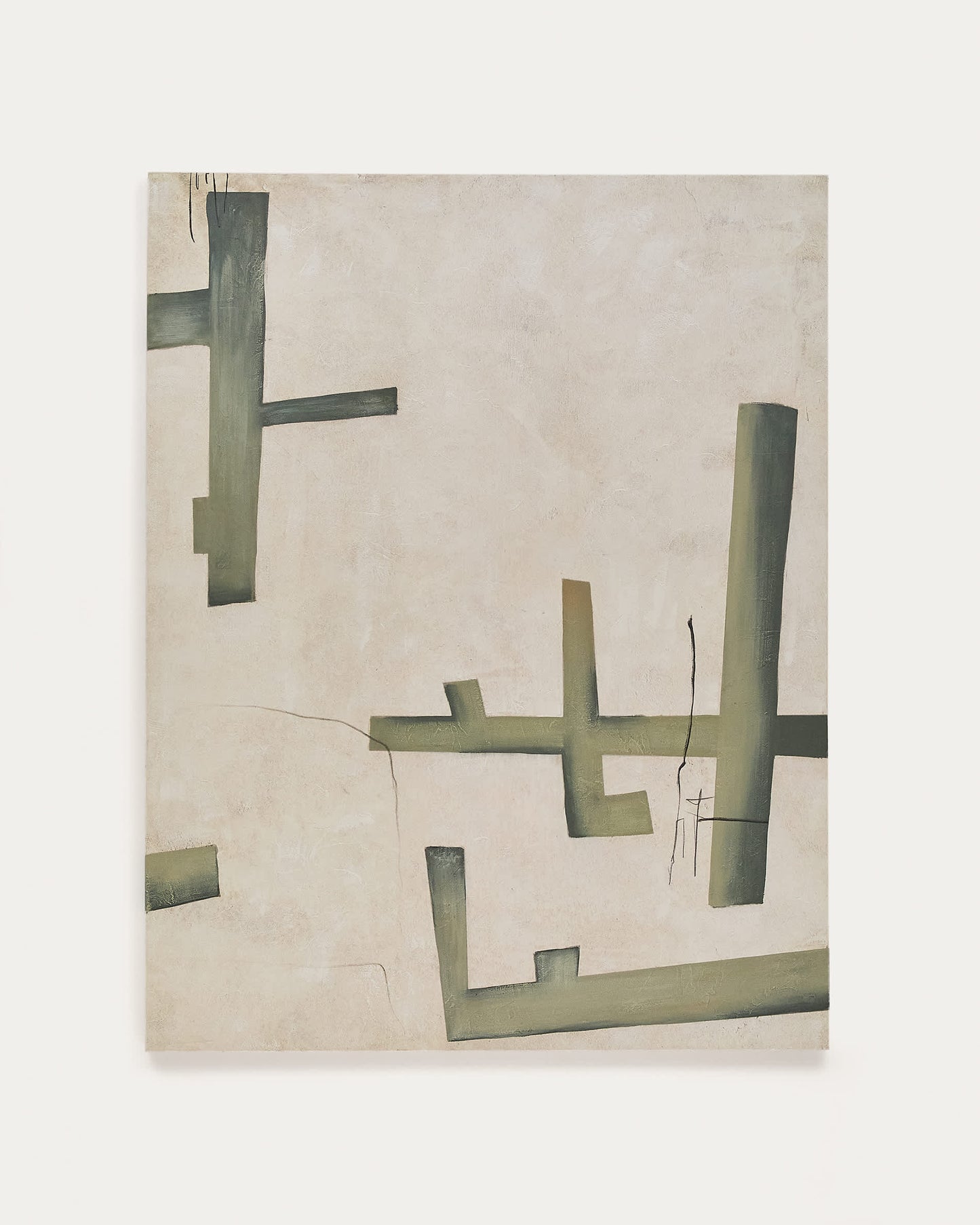 Quadro Fida verde 180 x 140 cm