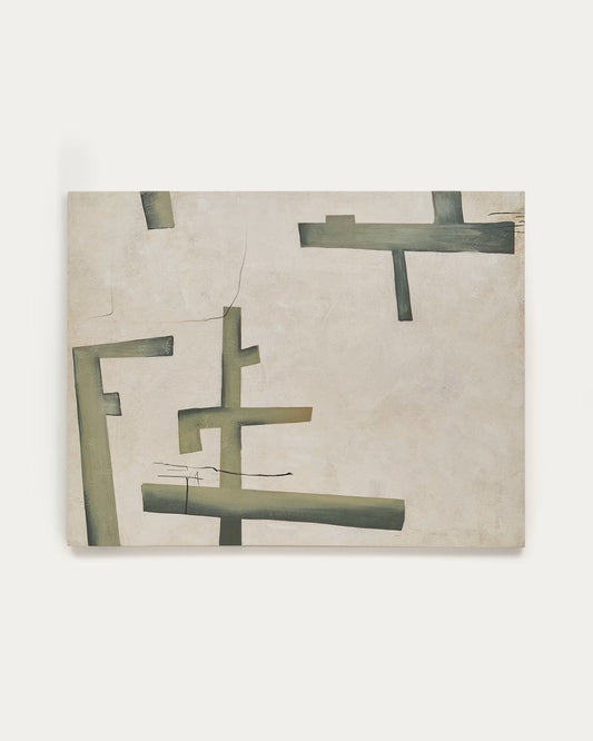 Quadro Fida verde 180 x 140 cm