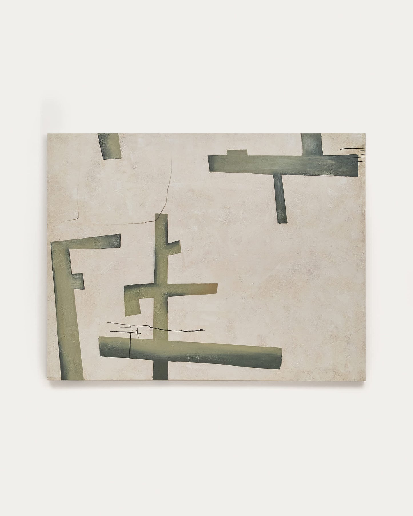 Quadro Fida verde 180 x 140 cm
