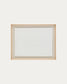 Quadro Annia di cartapesta bianco 90 x 70 cm
