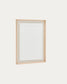 Quadro Annia di cartapesta bianco 90 x 70 cm