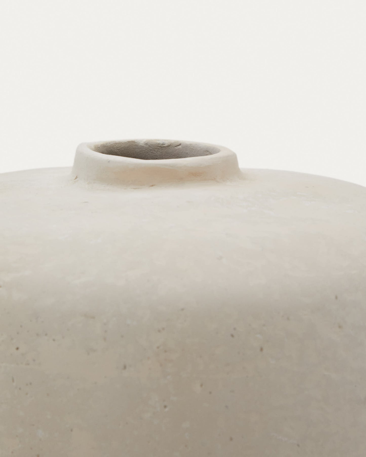 Vaso Serina in cartapesta bianca 36,5&nbsp;cm