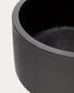 Vaso Aiguablava in cemento nero Ø 62 cm