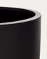 Vaso Aiguablava in cemento nero Ø 62 cm