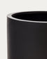 Vaso Aiguablava in cemento nero Ø 52 cm