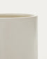 Vaso Aiguablava in cemento bianco Ø 52 cm