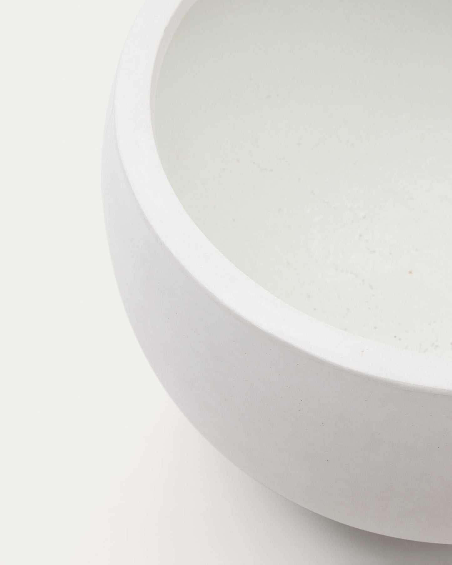 Vaso Grau in cemento bianco Ø 56 cm