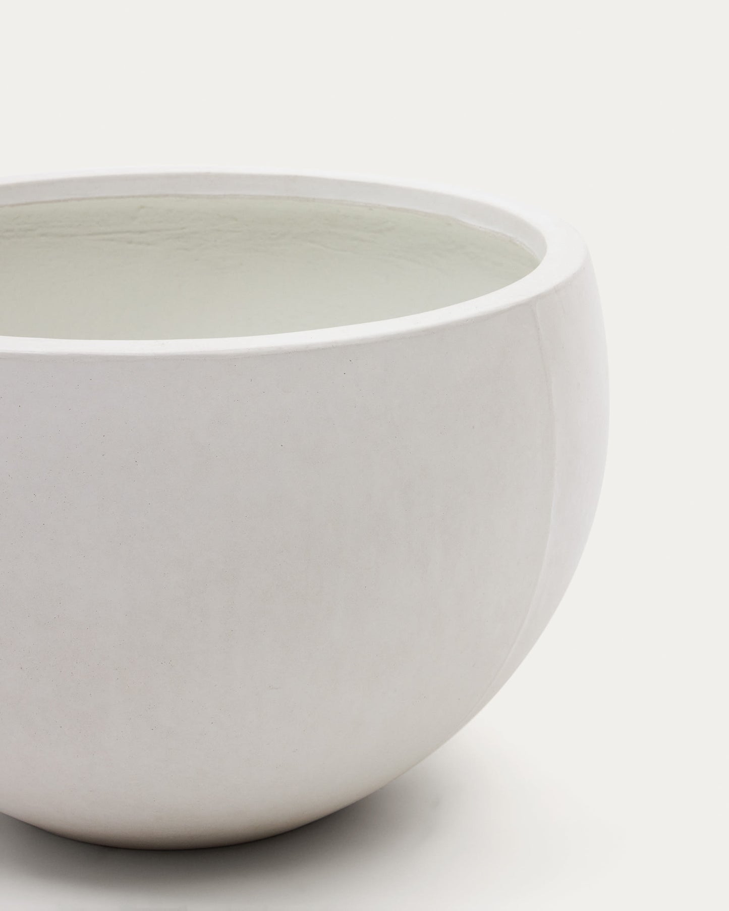 Vaso Grau in cemento bianco Ø 56 cm