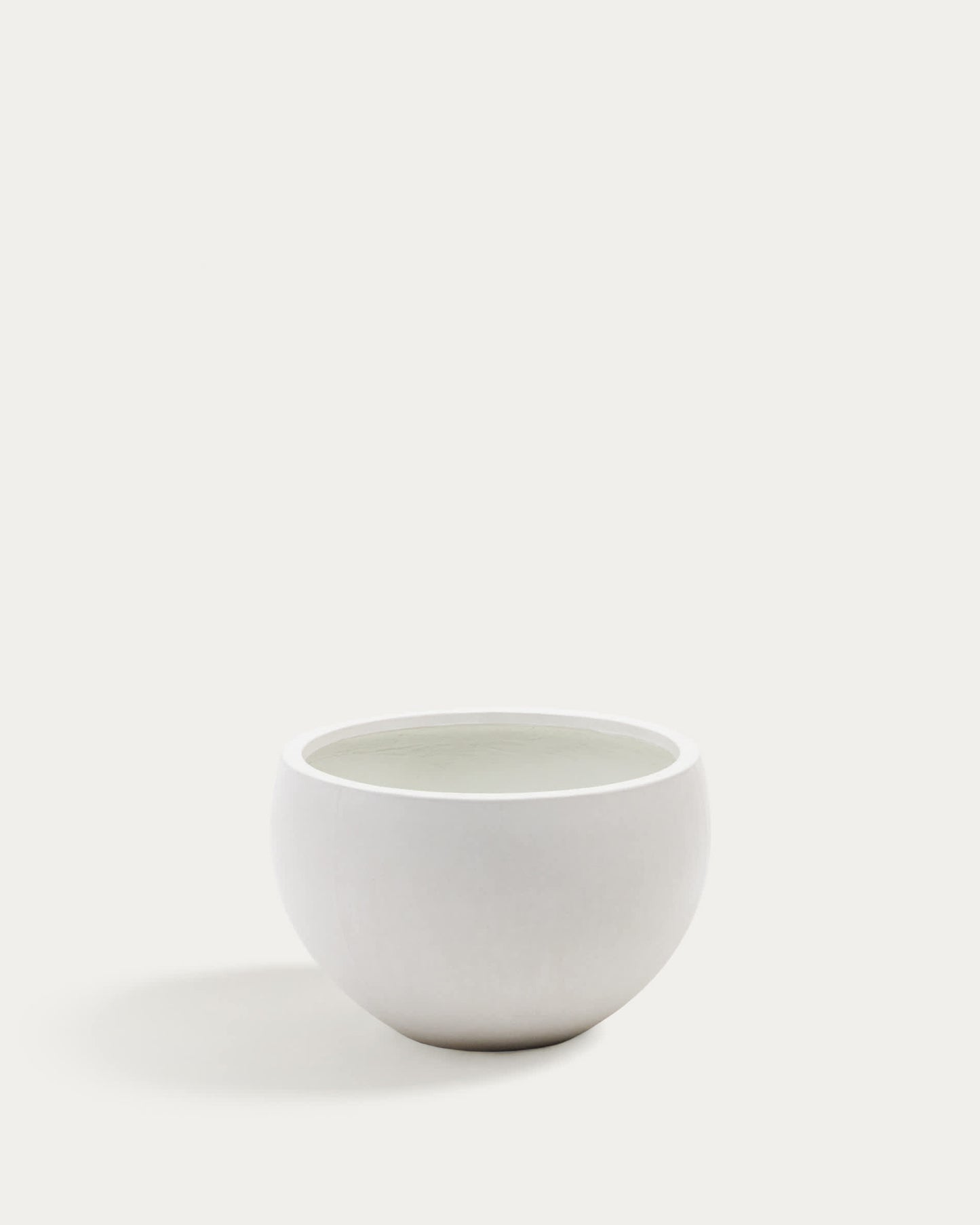 Vaso Grau in cemento bianco Ø 56 cm