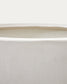 Vaso Aiguablava in cemento bianco Ø 75 cm
