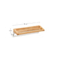 Portasciugamani Vedel in legno massiccio di teak 40 x 15