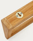 Portasciugamani Vedel in legno massiccio di teak 40 x 15