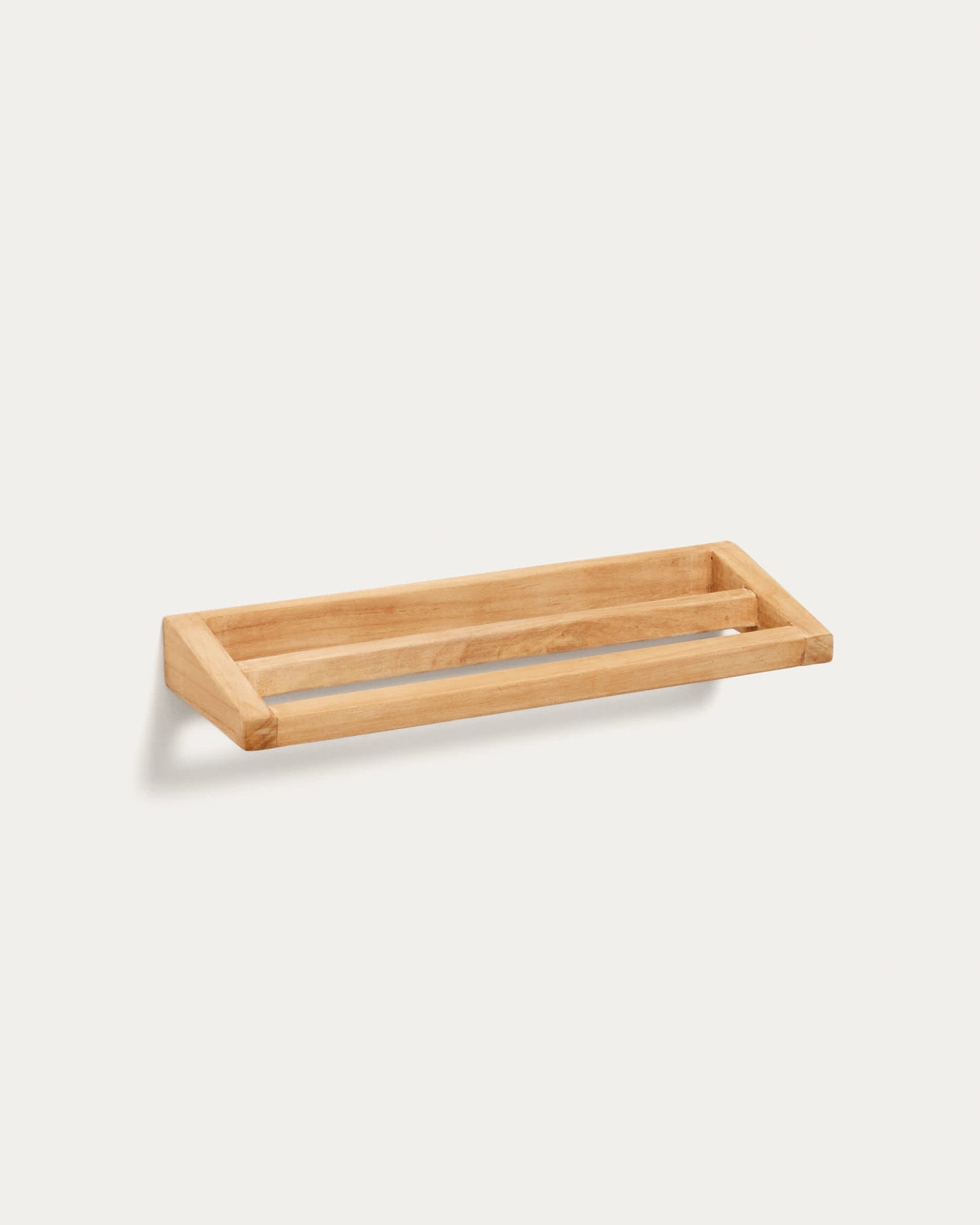 Portasciugamani Vedel in legno massiccio di teak 40 x 15