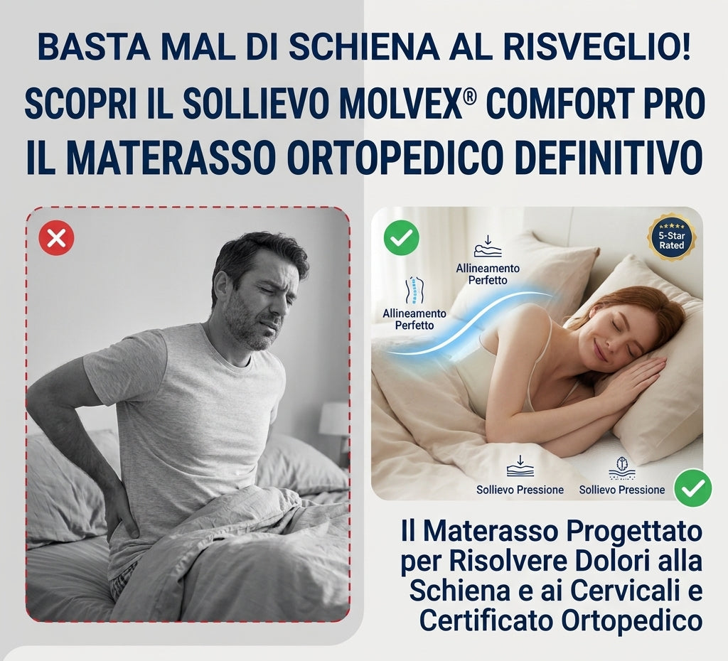 Materasso Ortopedico Molvex® Comfort Pro