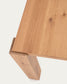 Tavolo Deyanira impiallacciato rovere e gambe in legno massello di rovere 160 x 90 cm