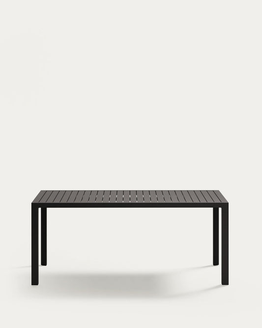 Tavolo da esterno Culip in alluminio finitura bianca 180 x 90 cm