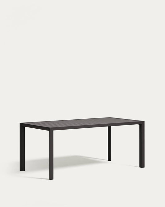 Tavolo da esterno Culip in alluminio finitura bianca 180 x 90 cm