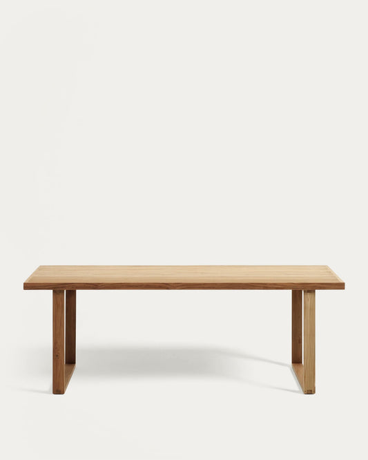 Tavolo Canadell outdoor in legno massiccio di teak riciclato 220 x 100 cm