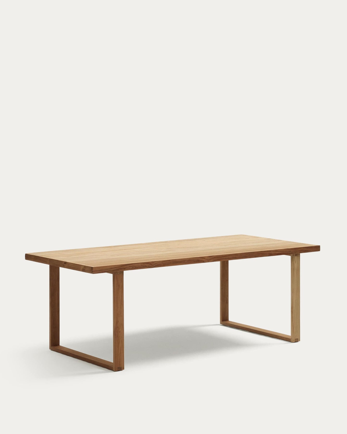Tavolo Canadell outdoor in legno massiccio di teak riciclato 220 x 100 cm