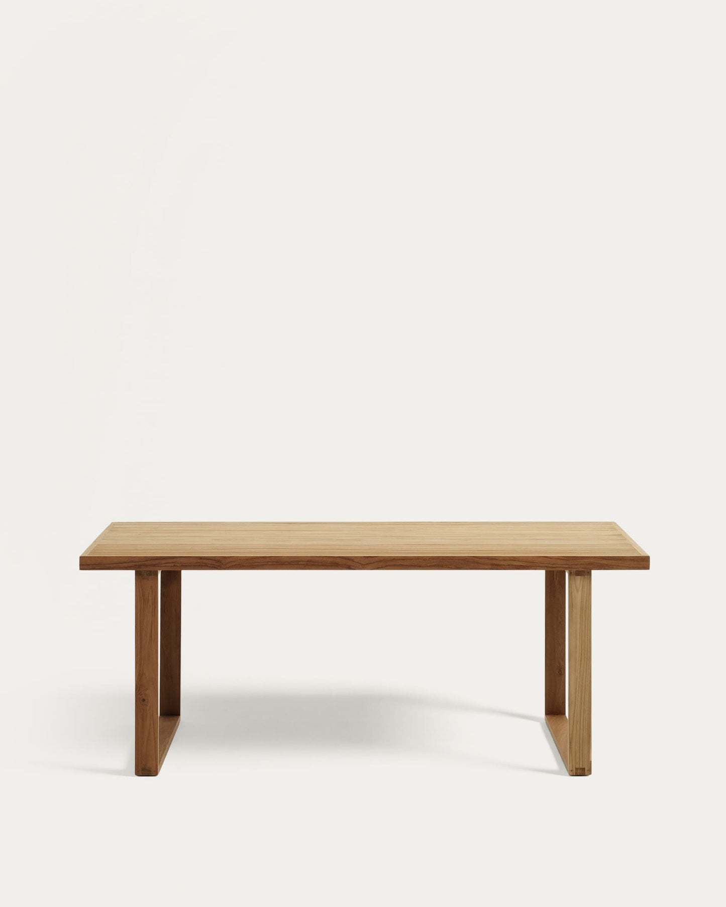 Tavolo Canadell outdoor in legno massiccio di teak riciclato 180 x 90 cm