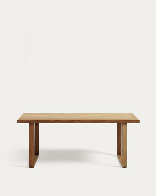 Tavolo Canadell outdoor in legno massiccio di teak riciclato 180 x 90 cm