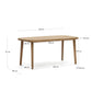 Tavolo da esterni Maset in legno massello di eucalipto 170 x 90