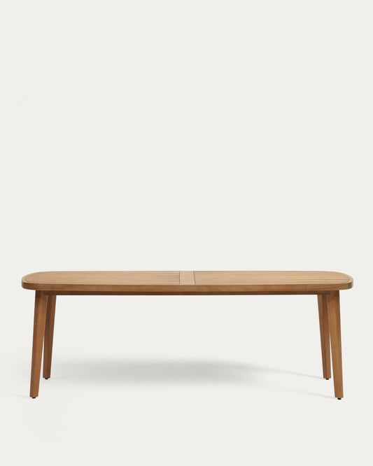 Tavolo da esterni Maset in legno massello di eucalipto 220 x 100 cm