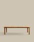 Tavolo Icaro in legno massiccio di teak 220 x 102 cm