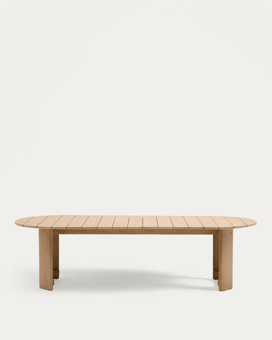 Tavolo  Xoriguer in legno massiccio di eucalipto 280 x 110 cm