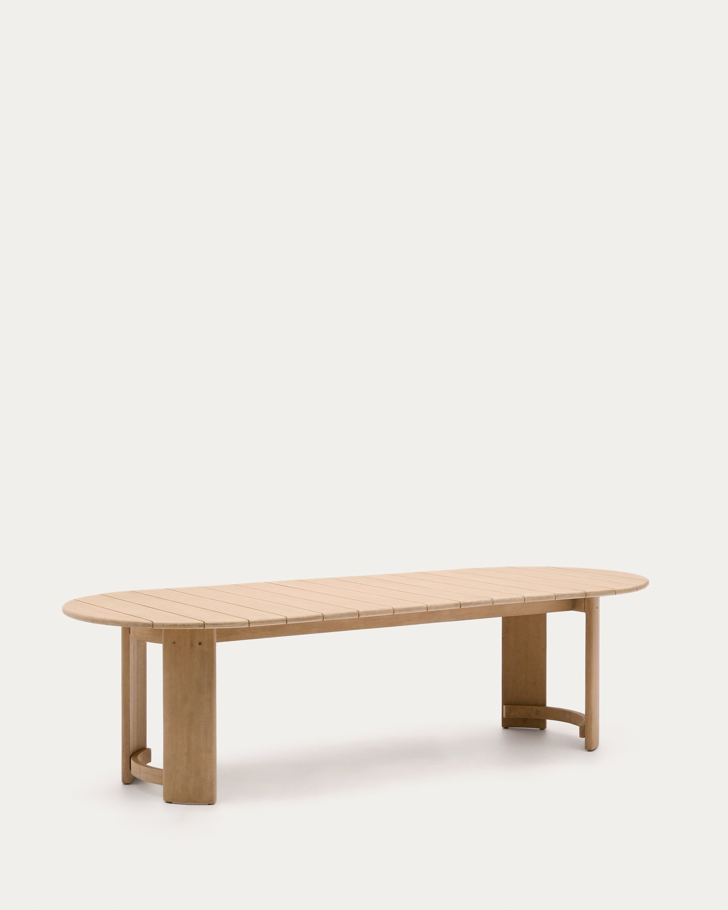 Tavolo  Xoriguer in legno massiccio di eucalipto 280 x 110 cm