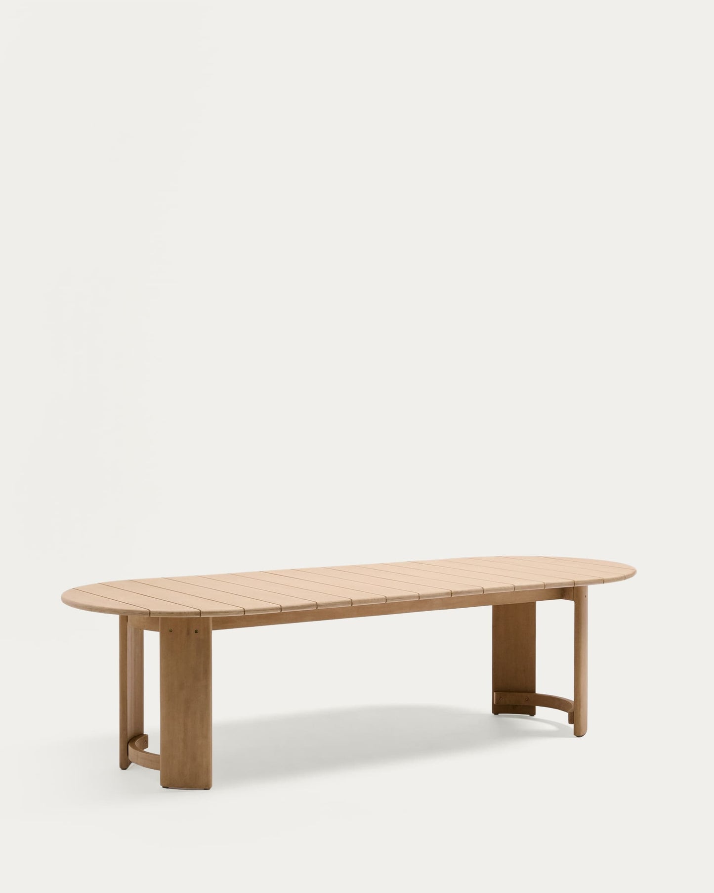 Tavolo  Xoriguer in legno massiccio di eucalipto 280 x 110 cm